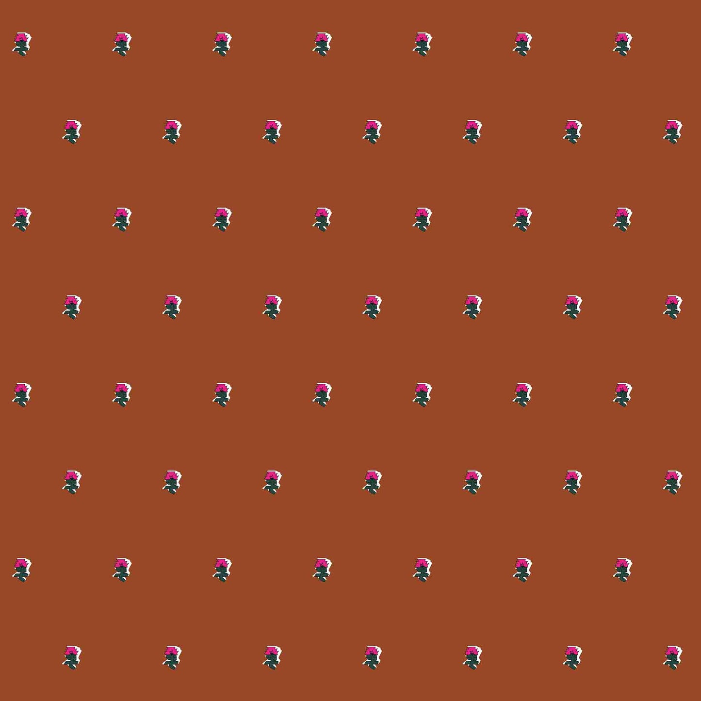 Pixel Posey Wallpaper, Camellia, Roll