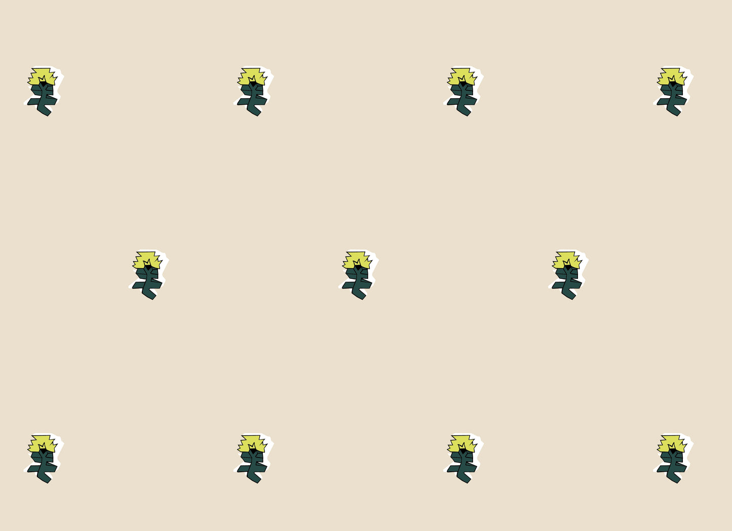 Pixel Posey Wallpaper, Limelight, Roll