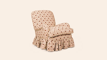 Sofia Armchair, Dusky Pink