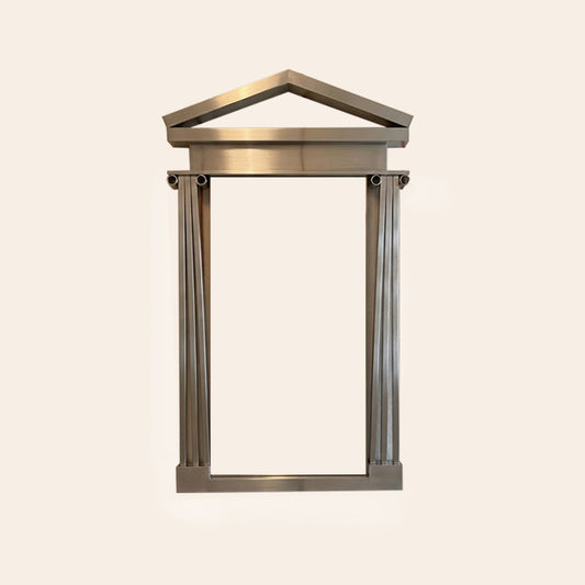 Scarpa Mirror, Brushed Chrome