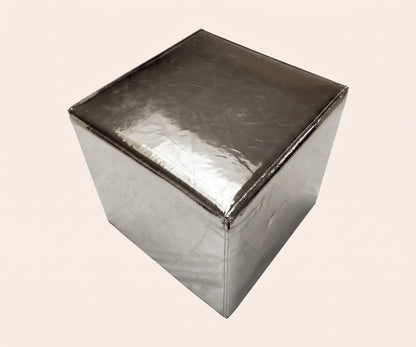 DISCO Footstool, Chrome
