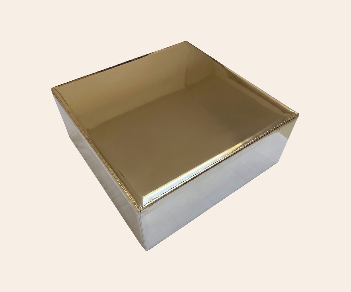 DISCO Ottoman, Chrome