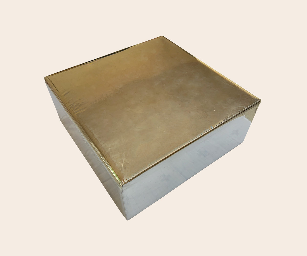 DISCO Ottoman, Chrome