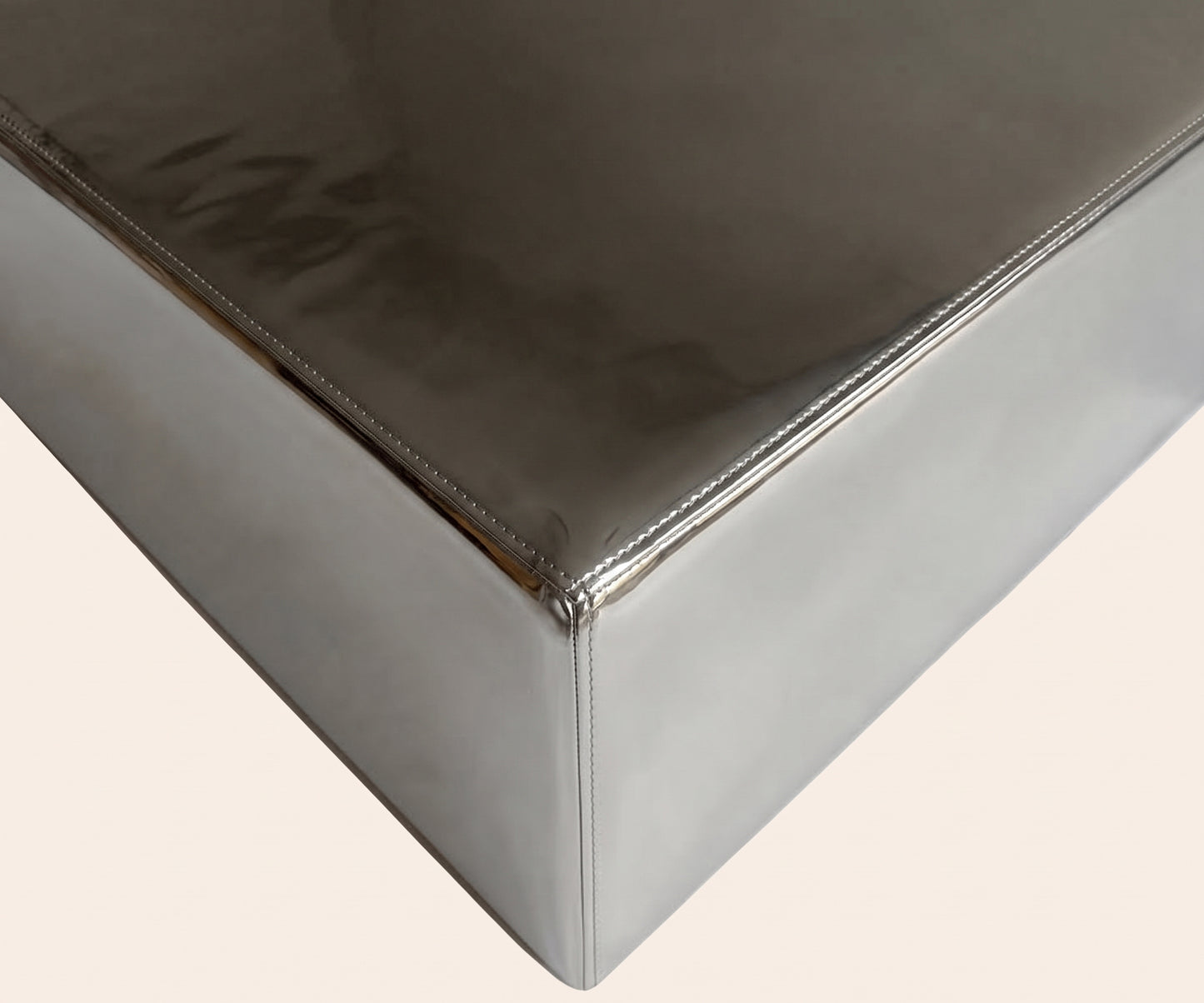 DISCO Ottoman, Chrome