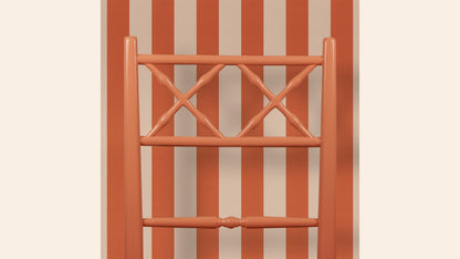 Sonia Stripe Wallpaper, Ginger, Roll