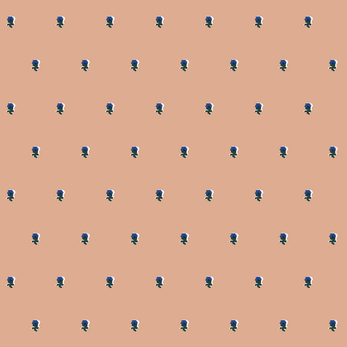 Pixel Posey Wallpaper, Sweetpea, Sample