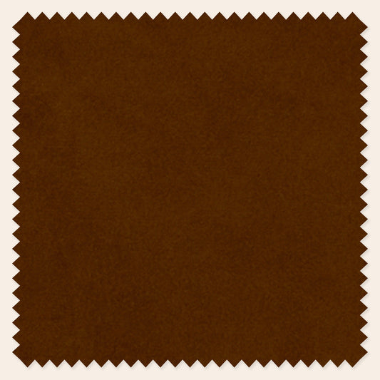 Plain Velvet, Cinnamon, Sample