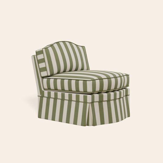 Felix Slipper Chair, Artichoke