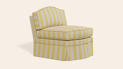 Felix Slipper Chair, Citron