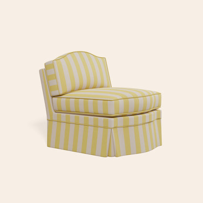 Felix Slipper Chair, Citron