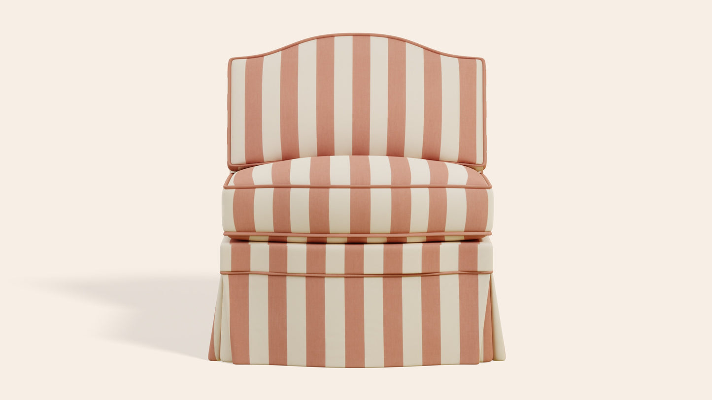 Felix Slipper Chair, Ginger