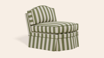 Felix Slipper Chair, Artichoke