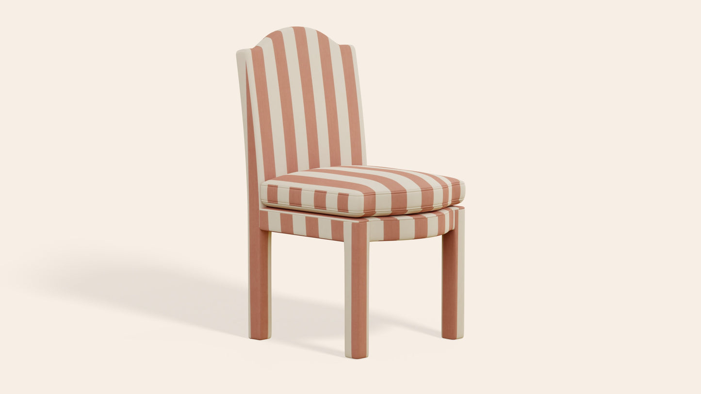 Pair of Leo Dining Chairs, Ginger