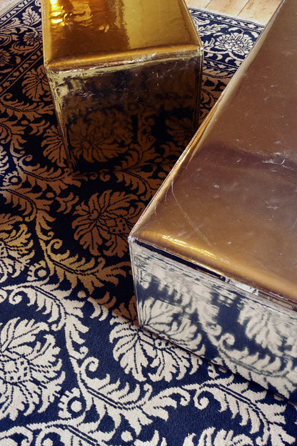DISCO Ottoman, Chrome