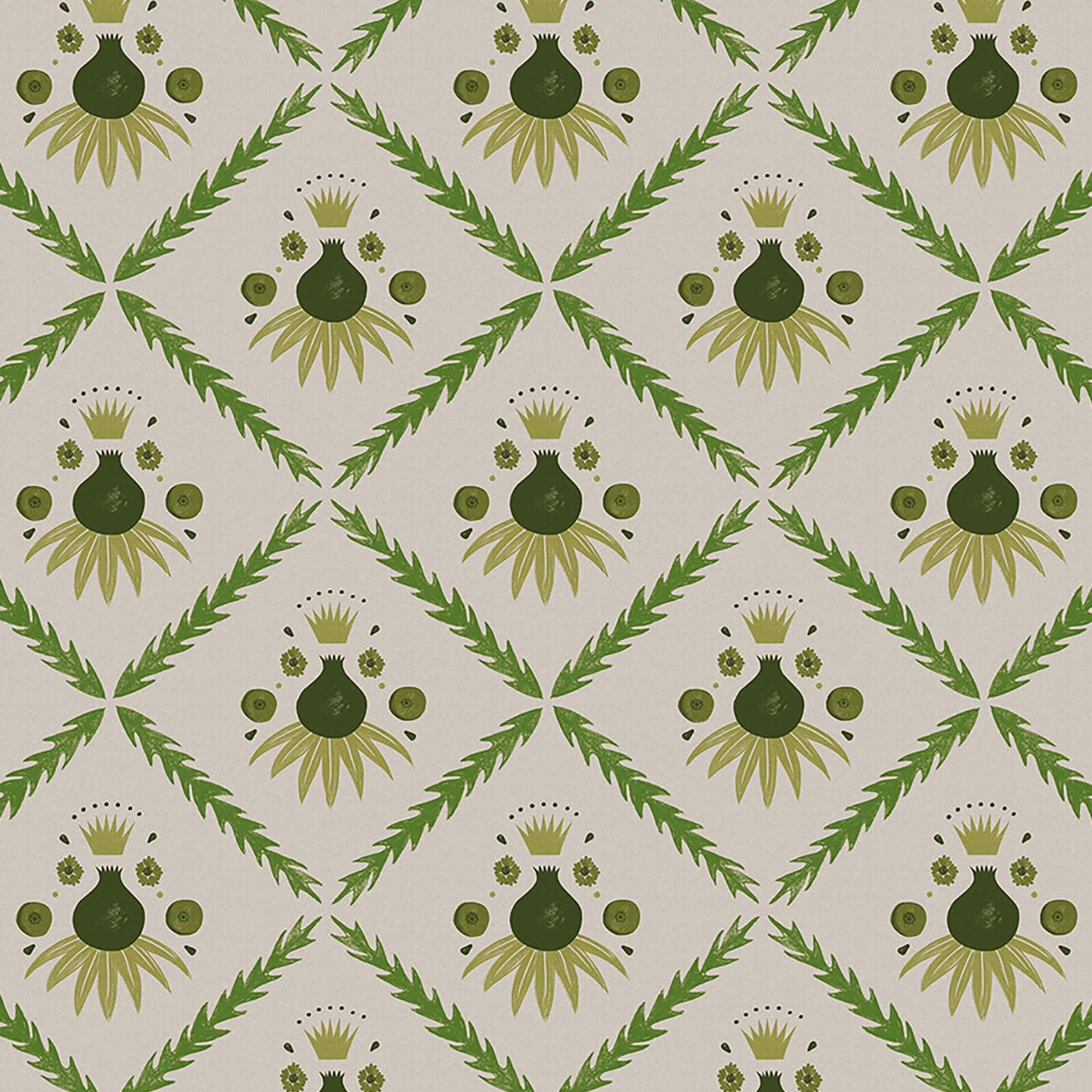 Pome Wallpaper, Moss, Roll