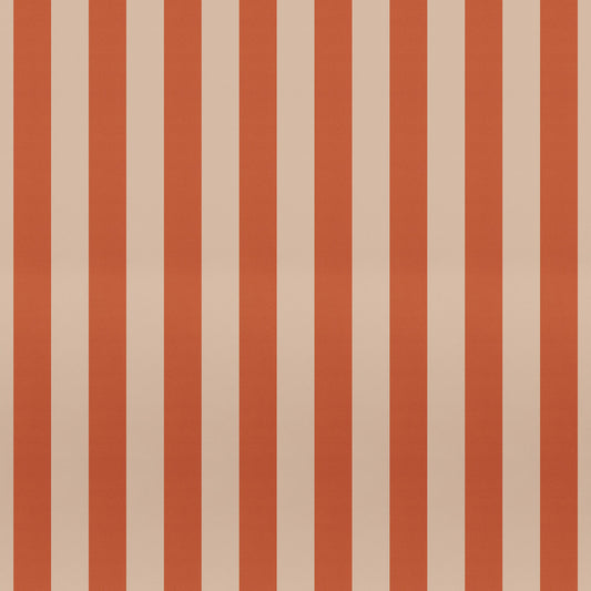 Sonia Stripe Wallpaper, Ginger, Roll